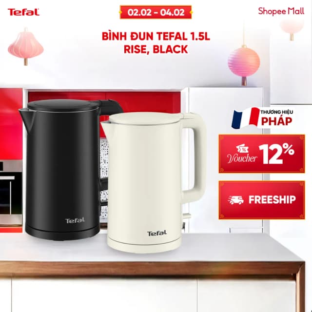 So sánh giá Bình đun siêu tốc Tefal 1.5 lít KO140AE0 rẻ nhất? - Ảnh 7