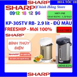 Bình thủy điện Sharp KP-30STV RB 2.9 lít