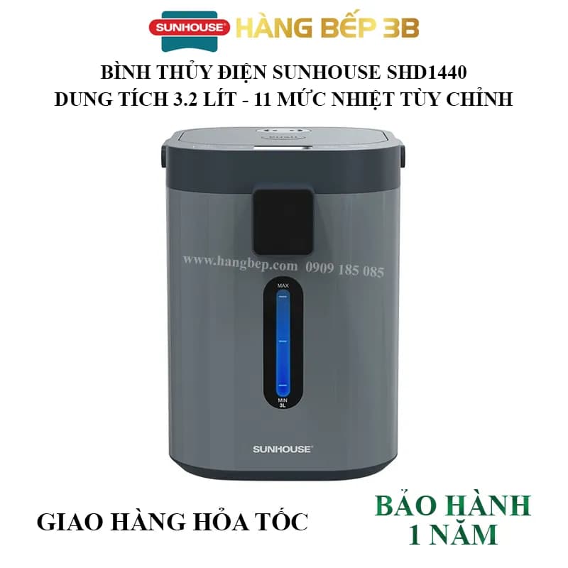 So sánh giá Bình thủy điện Sunhouse SHD1440 3.2 lít - Tìm sản phẩm giá rẻ nhất - Ảnh 11