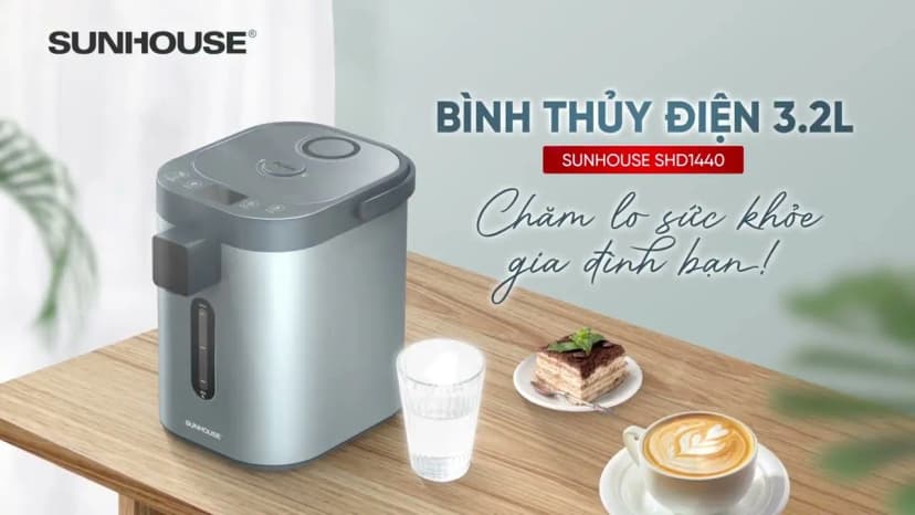 So sánh giá Bình thủy điện Sunhouse SHD1440 3.2 lít - Tìm sản phẩm giá rẻ nhất - Ảnh 18