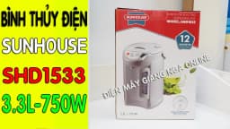 Bình thủy điện Sunhouse SHD1445 3 lít - Giá rẻ nhất hôm nay - Ảnh 19