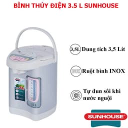 Bình thủy điện Sunhouse SHD1445 3 lít - Giá rẻ nhất hôm nay - Ảnh 5