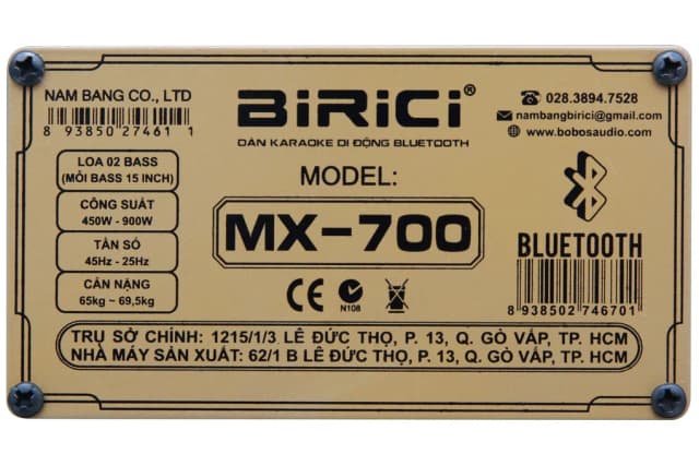 So sánh giá Loa điện karaoke Birici MX-700 450W rẻ nhất? - Ảnh 11