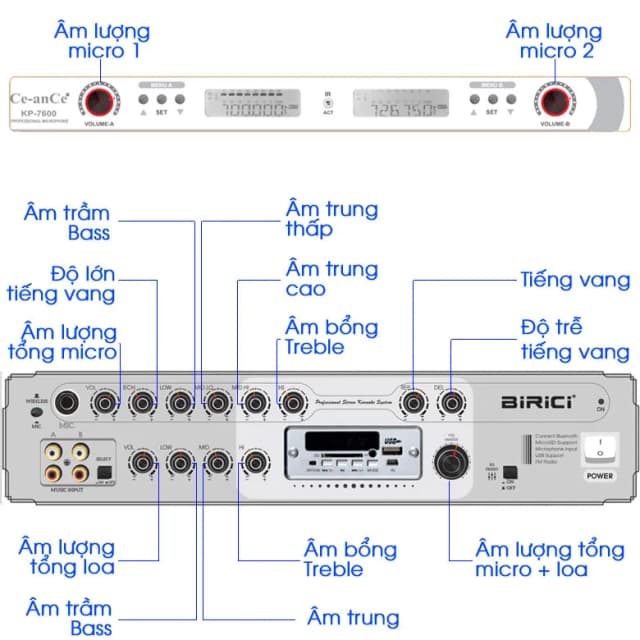 So sánh giá Loa điện karaoke Birici MX-700 450W rẻ nhất? - Ảnh 10