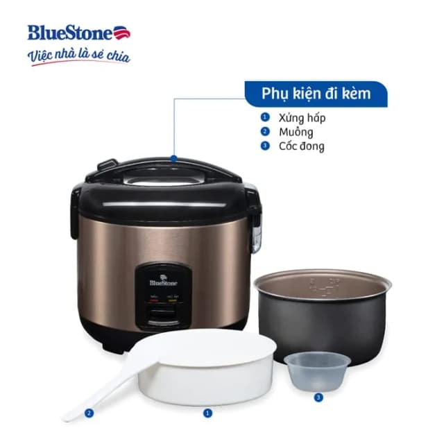 So sánh giá Nồi cơm nắp gài BlueStone 1.2 lít RCB-5512 rẻ nhất? - Ảnh 16