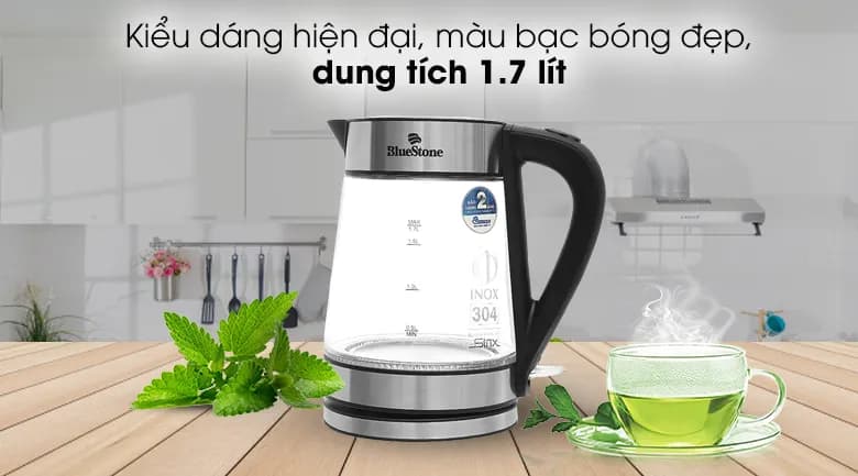 So sánh giá Bình đun siêu tốc BlueStone 1.7 lít KTB-3426 - Tìm sản phẩm giá rẻ nhất - Ảnh 11