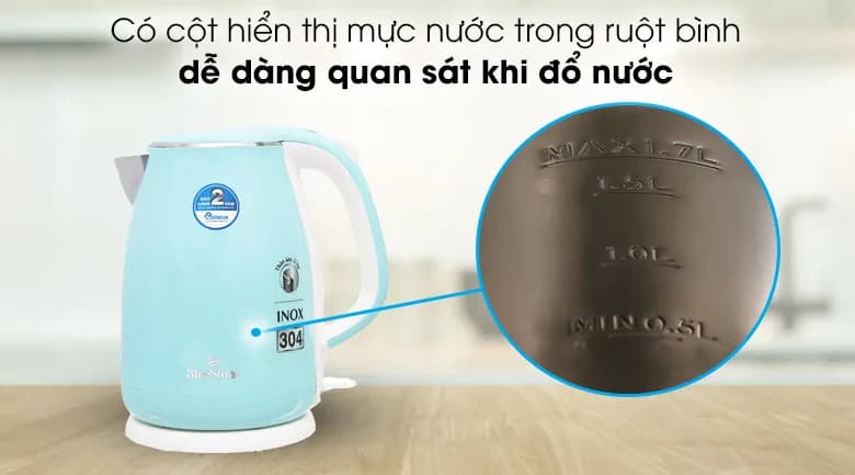 So sánh giá Bình đun siêu tốc BlueStone 1.7 lít KTB-3458 - Tìm sản phẩm giá rẻ nhất - Ảnh 13