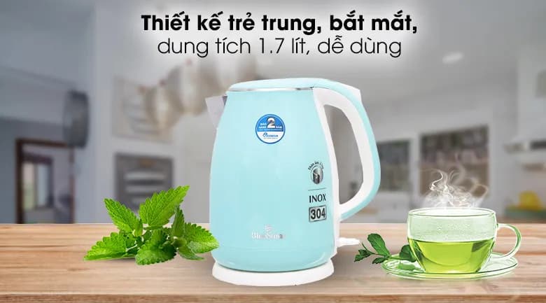 So sánh giá Bình đun siêu tốc BlueStone 1.7 lít KTB-3458 - Tìm sản phẩm giá rẻ nhất - Ảnh 8