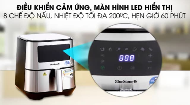 So sánh giá Nồi chiên không dầu BlueStone 5.5 lít AFB-5878 rẻ nhất? - Ảnh 16