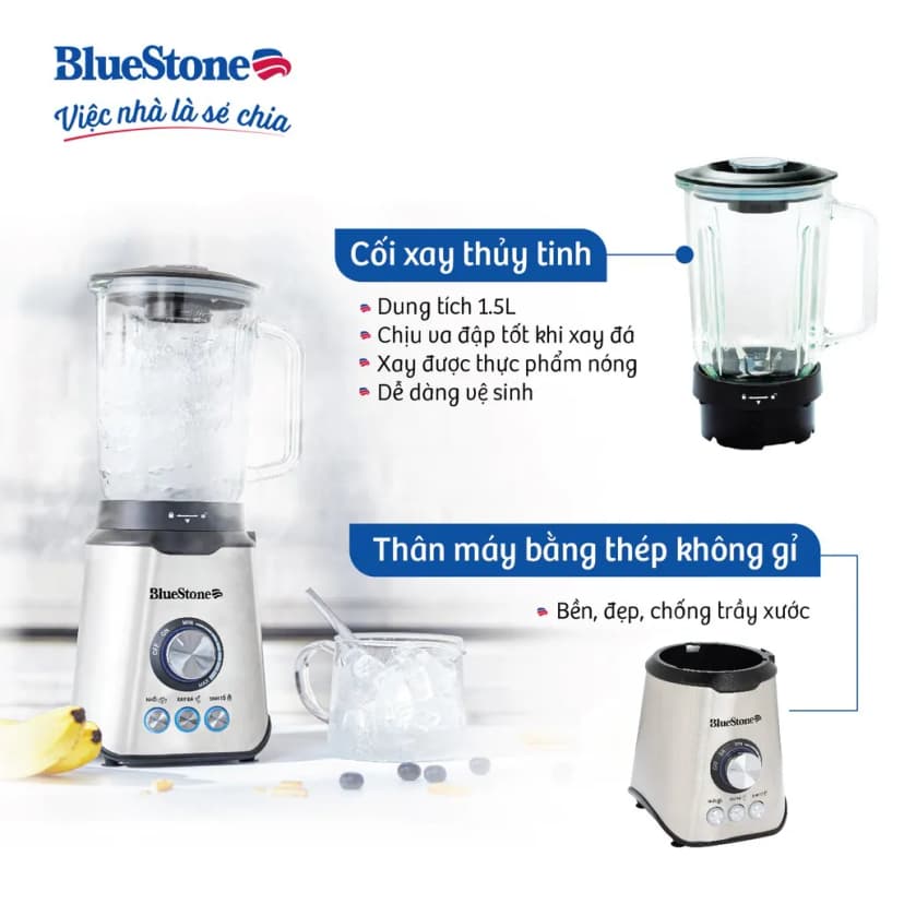 Máy xay sinh tố đa năng BlueStone BLB-5339 - Giá rẻ nhất hôm nay - Ảnh 17