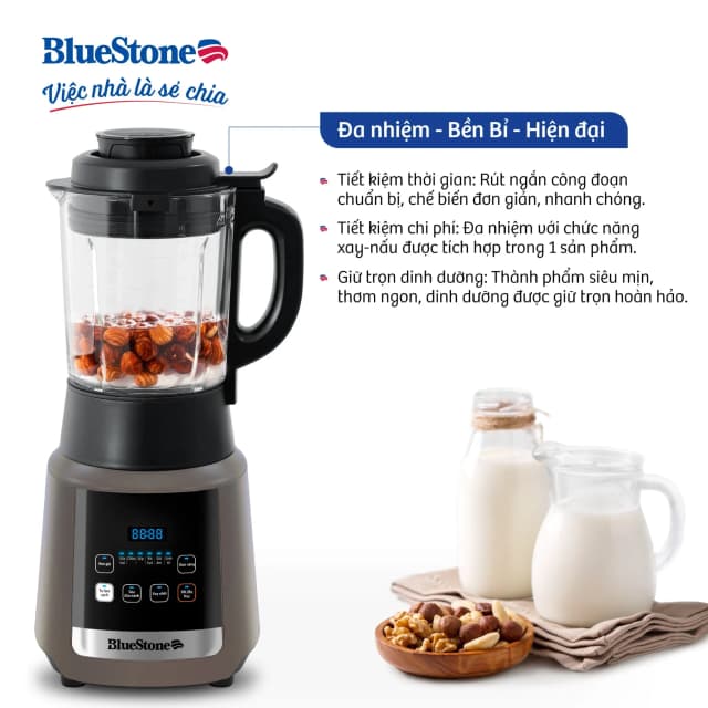 Top 1 so sánh giá Máy làm sữa hạt đa năng BlueStone BLB-6031 - Tìm sản phẩm giá rẻ nhất - Ảnh 2