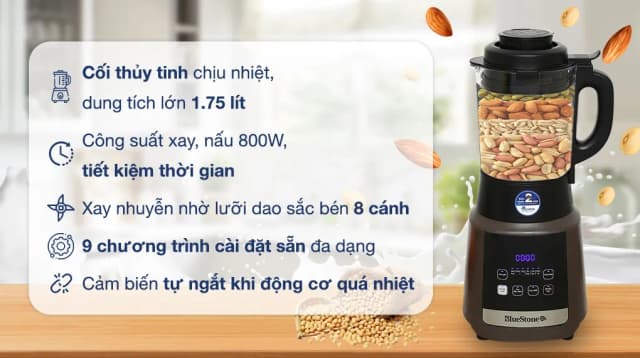 Top 1 so sánh giá Máy làm sữa hạt đa năng BlueStone BLB-6031 - Tìm sản phẩm giá rẻ nhất - Ảnh 16