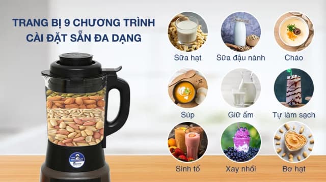 Top 1 so sánh giá Máy làm sữa hạt đa năng BlueStone BLB-6031 - Tìm sản phẩm giá rẻ nhất - Ảnh 32