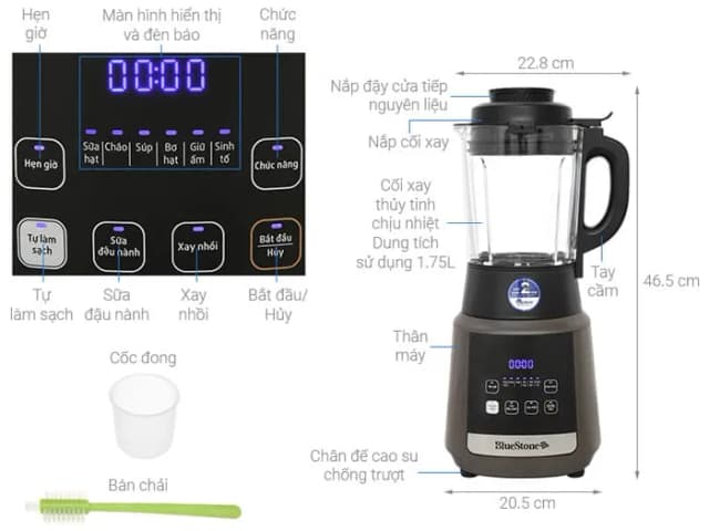 Top 1 so sánh giá Máy làm sữa hạt đa năng BlueStone BLB-6031 - Tìm sản phẩm giá rẻ nhất - Ảnh 79
