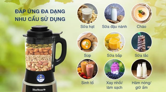 Top 1 so sánh giá Máy làm sữa hạt đa năng BlueStone BLB-6033 - Tìm sản phẩm giá rẻ nhất - Ảnh 16