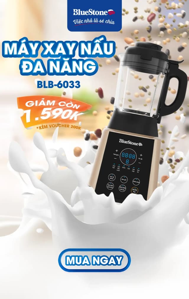 Top 1 so sánh giá Máy làm sữa hạt đa năng BlueStone BLB-6033 - Tìm sản phẩm giá rẻ nhất - Ảnh 17