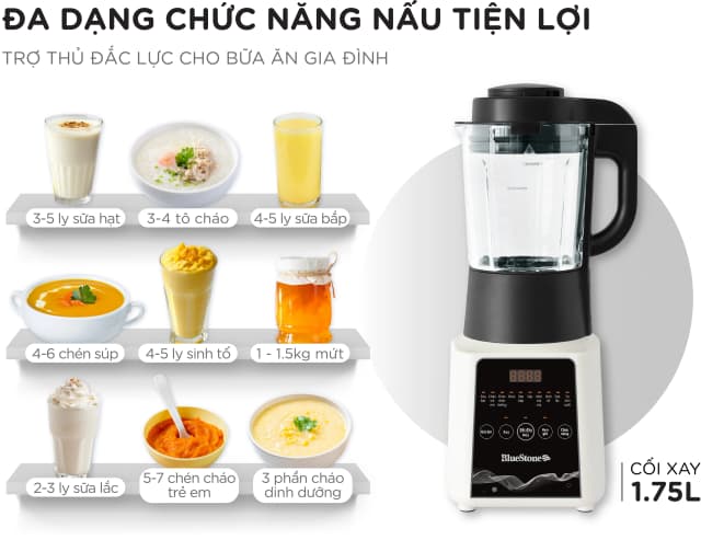 Top 1 so sánh giá Máy làm sữa hạt đa năng BlueStone BLB-6033 - Tìm sản phẩm giá rẻ nhất - Ảnh 66