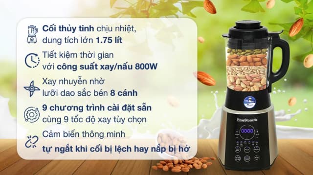 Top 1 so sánh giá Máy làm sữa hạt đa năng BlueStone BLB-6033 - Tìm sản phẩm giá rẻ nhất - Ảnh 10