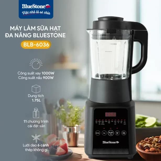 Top 1 so sánh giá Máy làm sữa hạt đa năng BlueStone BLB-6033 - Tìm sản phẩm giá rẻ nhất - Ảnh 93