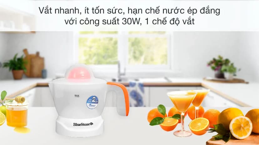 So sánh giá Máy vắt cam BlueStone 30W CJB-1127 - Tìm sản phẩm giá rẻ nhất - Ảnh 2