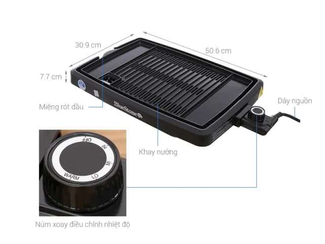 So sánh giá Bếp nướng điện BlueStone EGB-7408 rẻ nhất? - Ảnh 7