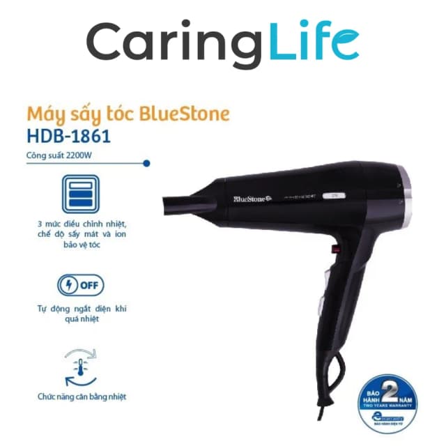 Top 1 so sánh giá Máy sấy tóc 2200W Bluestone HDB-1861 - Tìm sản phẩm giá rẻ nhất - Ảnh 29