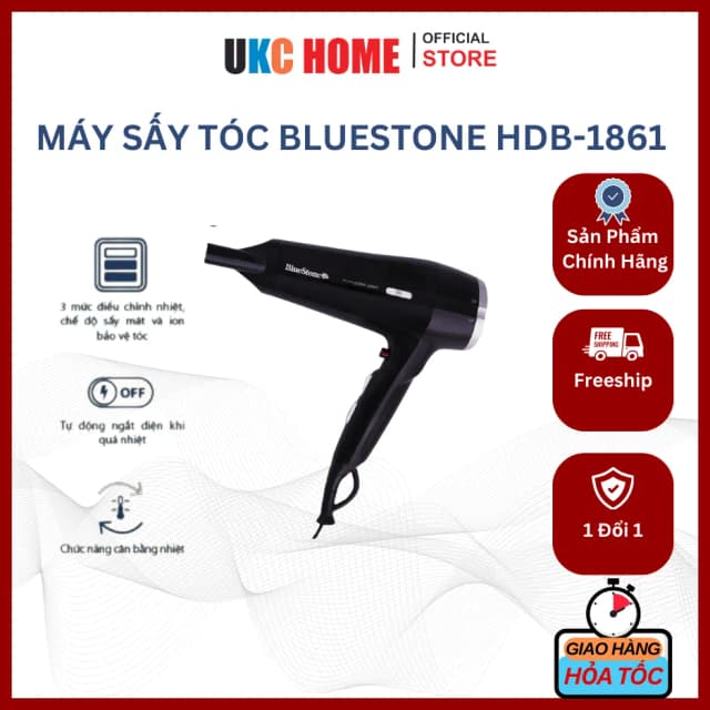 Top 1 so sánh giá Máy sấy tóc 2200W Bluestone HDB-1861 - Tìm sản phẩm giá rẻ nhất - Ảnh 4