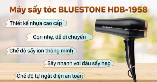 So sánh giá Máy sấy tóc BlueStone HDB-1958 rẻ nhất? - Ảnh 18