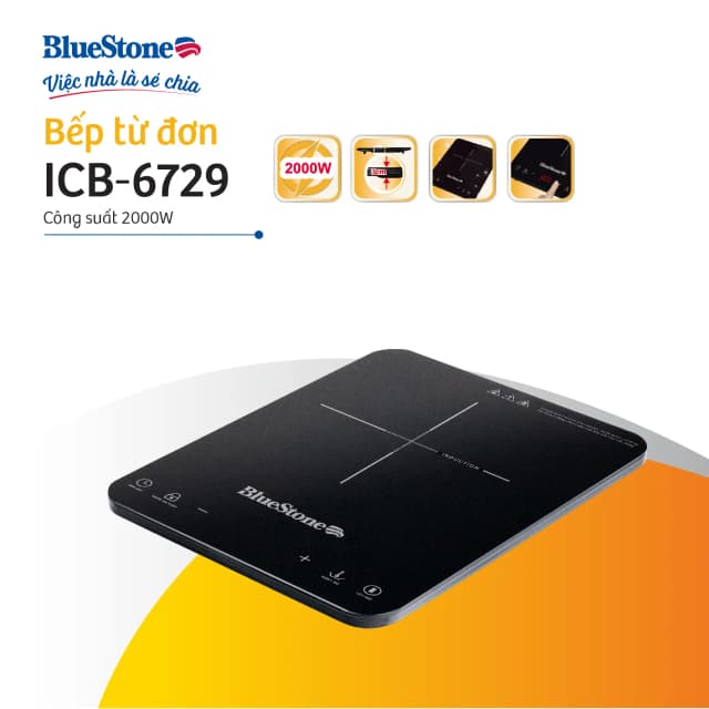 So sánh giá Bếp từ đơn BlueStone ICB-6729 2000W rẻ nhất? - Ảnh 4