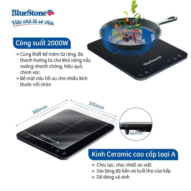 So sánh giá Bếp từ đơn BlueStone ICB-6729 2000W rẻ nhất? - Ảnh 9