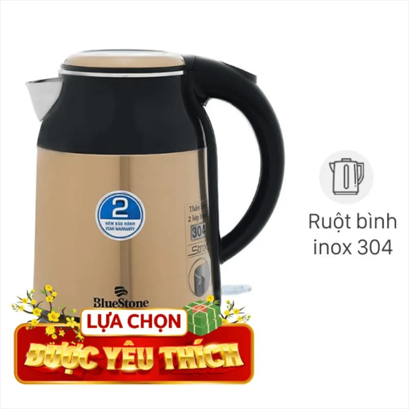So sánh giá Bình đun siêu tốc BlueStone 1.8 lít KTB-3369 - Tìm sản phẩm giá rẻ nhất - Ảnh 3