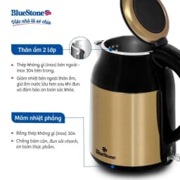 So sánh giá Bình đun siêu tốc BlueStone 1.8 lít KTB-3369 - Tìm sản phẩm giá rẻ nhất - Ảnh 10