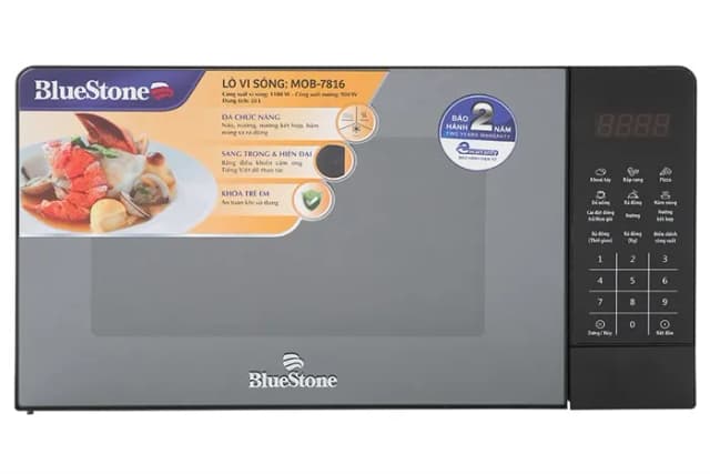 So sánh giá Lò vi sóng có nướng BlueStone MOB-7816 20 Lít rẻ nhất? - Ảnh 2