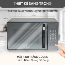So sánh giá Lò vi sóng có nướng BlueStone MOB-7833 25 lít - Tìm sản phẩm giá rẻ nhất - Ảnh 15