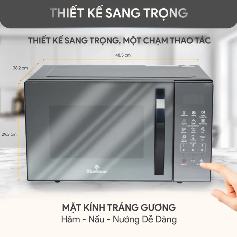 So sánh giá Lò vi sóng có nướng BlueStone MOB-7833 25 lít - Tìm sản phẩm giá rẻ nhất - Ảnh 15