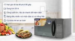 So sánh giá Lò vi sóng có nướng BlueStone MOB-7833 25 lít - Tìm sản phẩm giá rẻ nhất - Ảnh 6