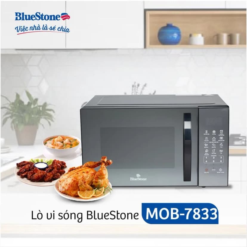 So sánh giá Lò vi sóng có nướng BlueStone MOB-7833 25 lít - Tìm sản phẩm giá rẻ nhất - Ảnh 10