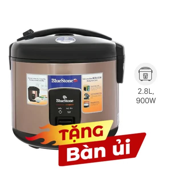 Top 1 so sánh giá Nồi cơm nắp gài BlueStone 2.8 lít RCB-5538 - Tìm sản phẩm giá rẻ nhất - Ảnh 4