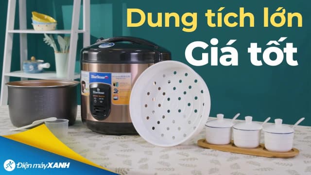 Top 1 so sánh giá Nồi cơm nắp gài BlueStone 2.8 lít RCB-5538 - Tìm sản phẩm giá rẻ nhất - Ảnh 6