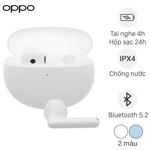 So sánh giá Tai nghe Bluetooth True Wireless OPPO ENCO Air 2 ETE11 rẻ nhất? - Ảnh 2