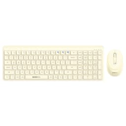 Bộ Bàn Phím Chuột Bluetooth MicroPack KM-268W - Kem - Giá rẻ nhất hôm nay - Ảnh 2