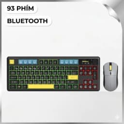 Bộ Bàn Phím Chuột Bluetooth MicroPack KM-270W - Đen - Giá rẻ nhất hôm nay - Ảnh 1