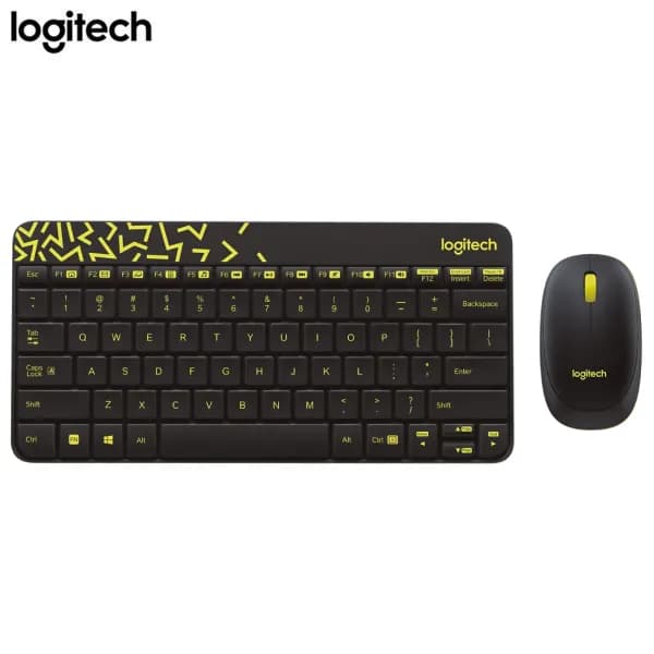 Bộ Bàn Phím Chuột Không Dây Logitech MK240 - Ảnh 6