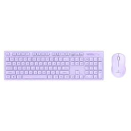 Bộ Bàn Phím Chuột Không Dây MicroPack KM-237W - Tím - Giá rẻ nhất hôm nay - Ảnh 2