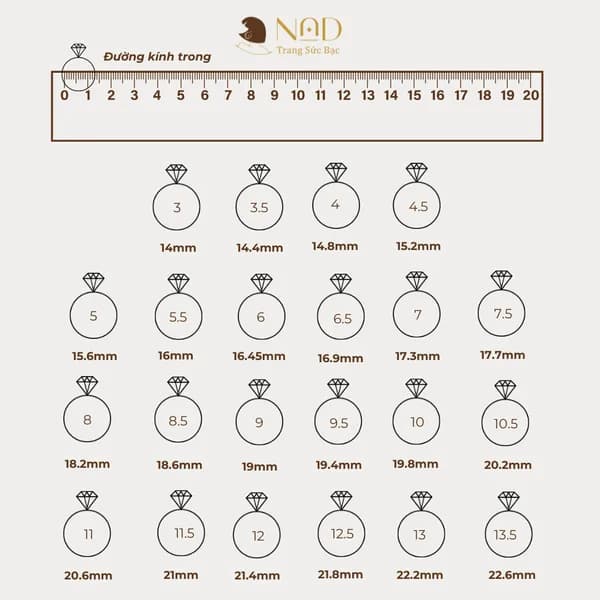 Top 1 so sánh giá Bộ kit đo size nhẫn - Tìm sản phẩm giá rẻ nhất - Ảnh 13