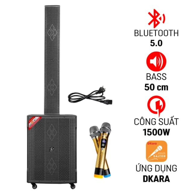 So sánh giá Bộ loa điện karaoke Dalton CA18-S118/CA18-F605 1500W rẻ nhất? - Ảnh 9