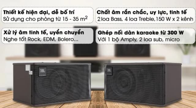 So sánh giá Cặp loa karaoke JBL MK 08 300W rẻ nhất? - Ảnh 4