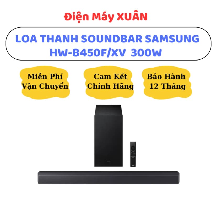 Bộ loa thanh Samsung HW-B450F/XV 300W - Giá rẻ nhất hôm nay - Ảnh 16