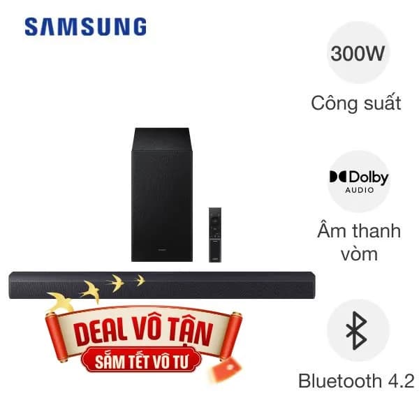 So sánh giá Bộ loa thanh Samsung HW-B450F/XV 300W rẻ nhất? - Ảnh 4