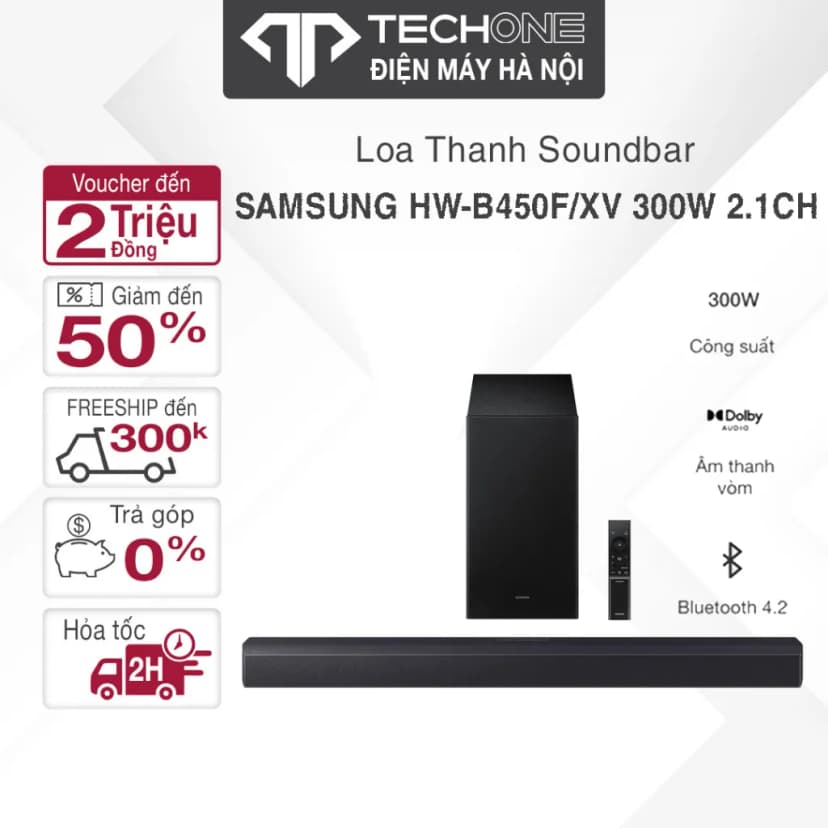 Bộ loa thanh Samsung HW-B450F/XV 300W - Giá rẻ nhất hôm nay - Ảnh 10